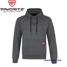 Реглан Favorite Black Logo Dark Grey Melange